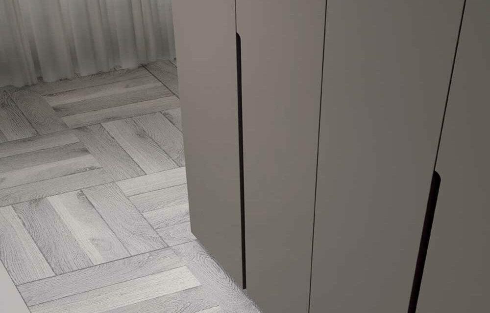 10 Detalle tirador vertical embutido asime trico  1000x640 - Armarios de dise&ntilde;o