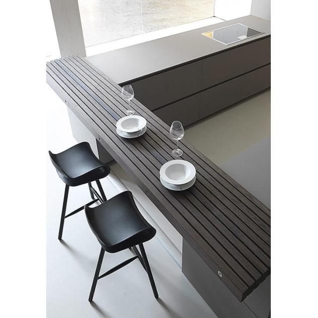 Barra Blade roble wengue macizo a listones 640x640 - Mesas y barras de cocina modernas