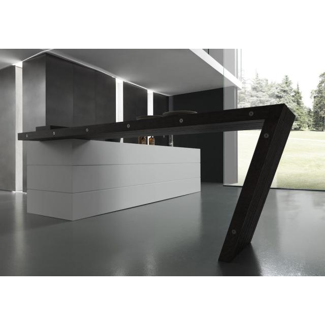 Barra XY en peninsula en Roble macizo materia habitable 640x640 - Mesas y barras de cocina modernas
