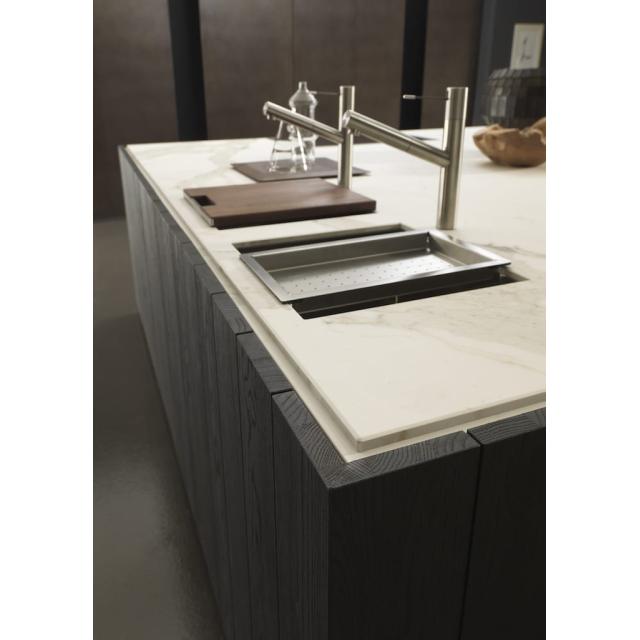 Fregadero inox bajoencimera de porcelánico 640x640 - Fregaderos modernos para cocina