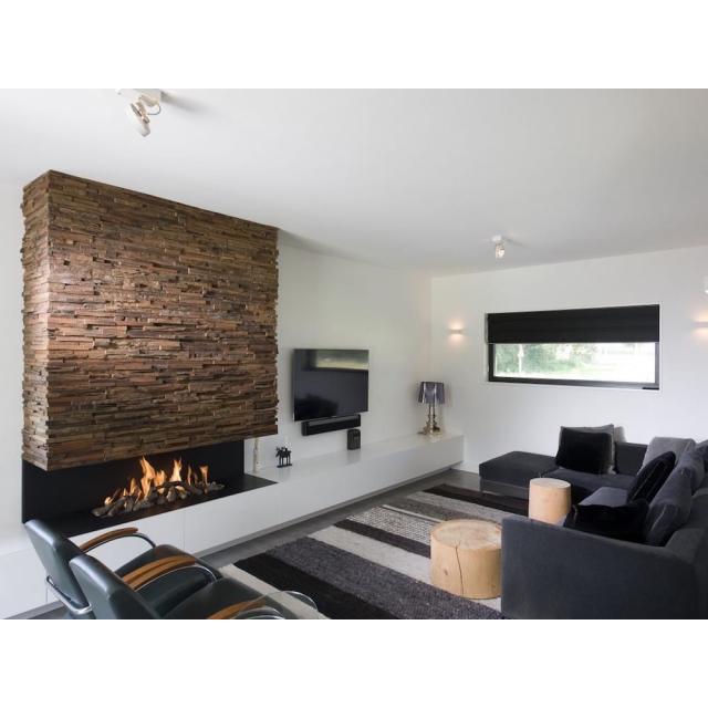 Revestimiento entablillado macizo para chimenea 640x640 - MADERA
