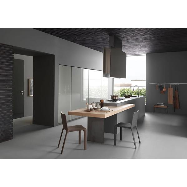 COCINA MODULNOVA LIGHT EN LACA Y VIDRIO