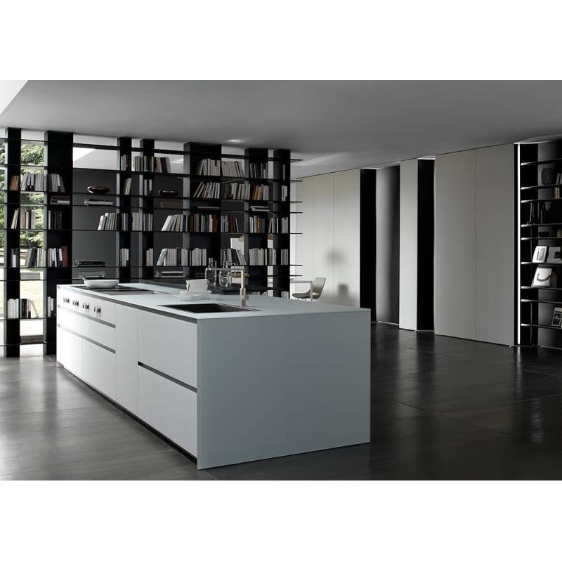 1.1.40 Cocina Blade en vidrio blanco mate y Fenix gris 1 800x450 - MODULNOVA BLADE