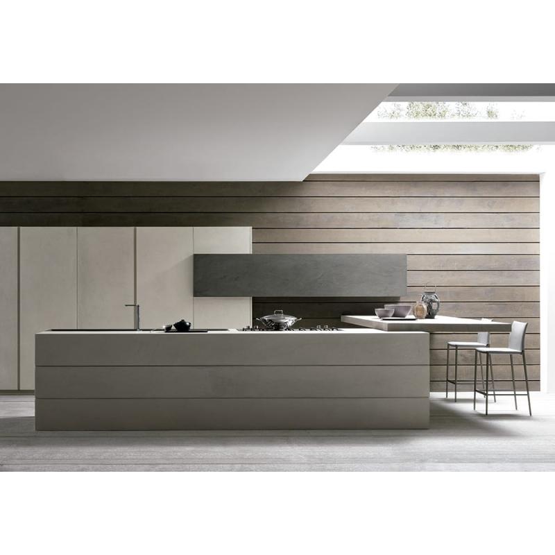 COCINA modulnova TWENTY EN RESINA CEMENTO