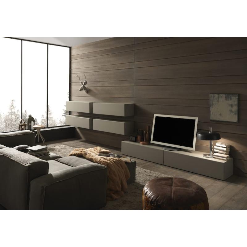Salon More en laca mate 800x450 - Muebles para TV de dise&ntilde;o