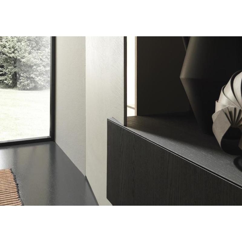 detalle mo dulo blade abierto en resina cemento madera 800x450 - Muebles para TV de dise&ntilde;o