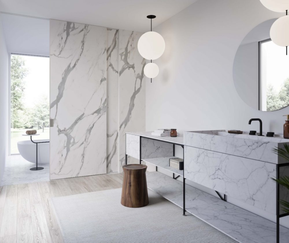 ADL panel corredero Materika acabado porceláncio 2