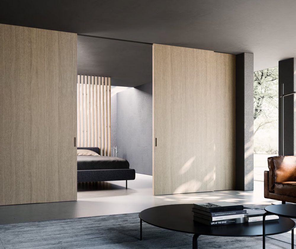 ADL panel corredero Materika acabadp madera de roble