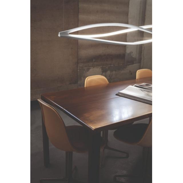 Nemo Lighting MATERIAin the wind pendant horizontal white 640x640 - Sistemas de iluminaci&oacute;n decorativa