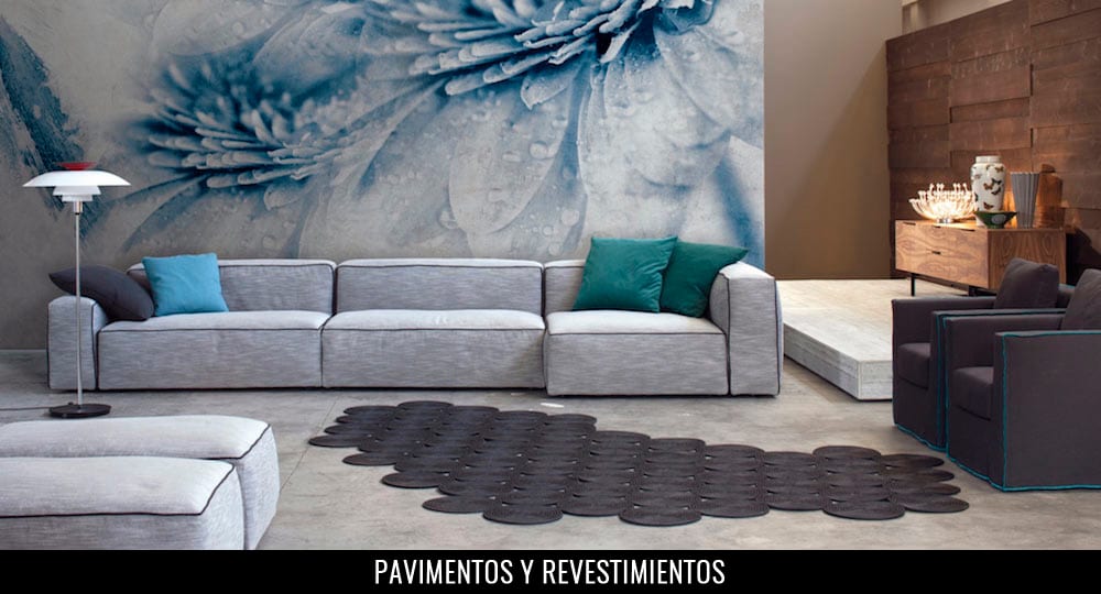 Pavimentos y revestimientos modernos