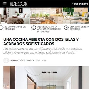 ELLE DECOR - MATERIA EN LOS MEDIOS