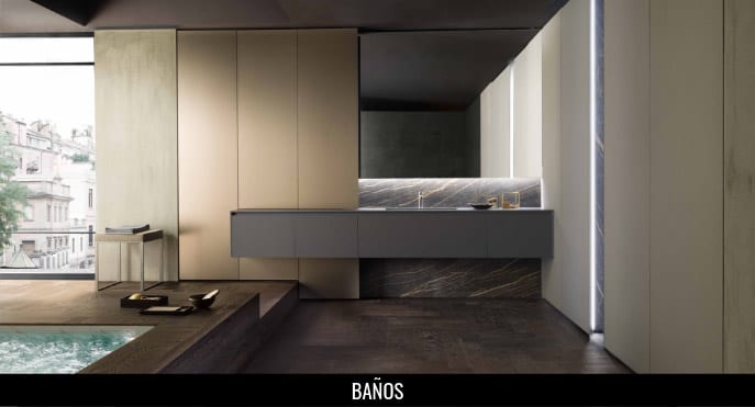 Muebles de ba&ntilde;o modernos