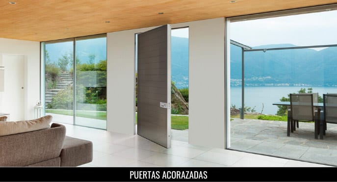 Puertas acorazadas modernas
