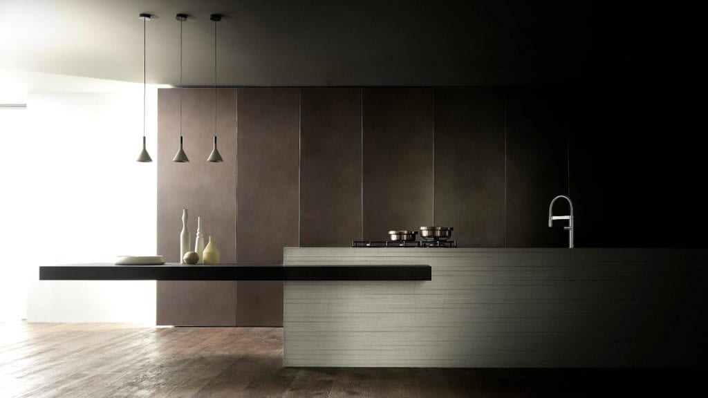 Mesas y barras de cocina modernas