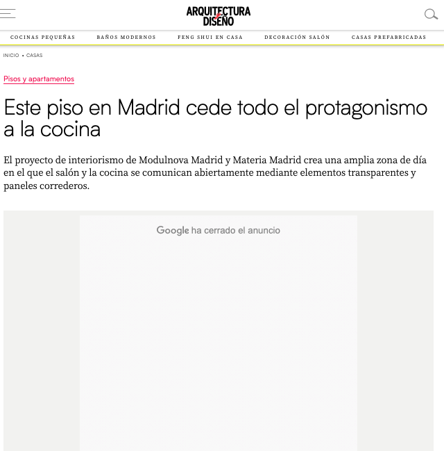Arquitectura y diseno 2 - MATERIA EN LOS MEDIOS